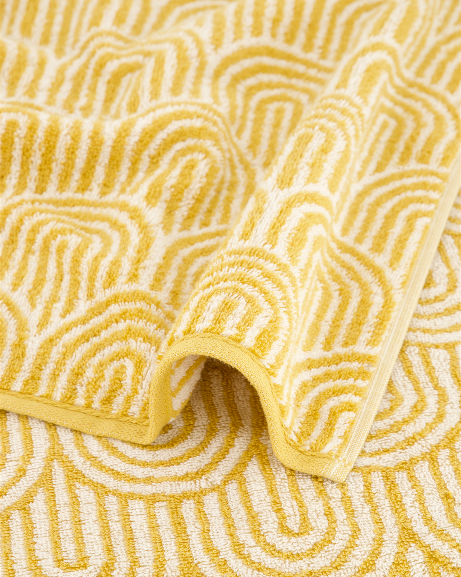 Cawö Handtücher Maison Bögen 6268 gold - 35 - Duschtuch 70x140 cm