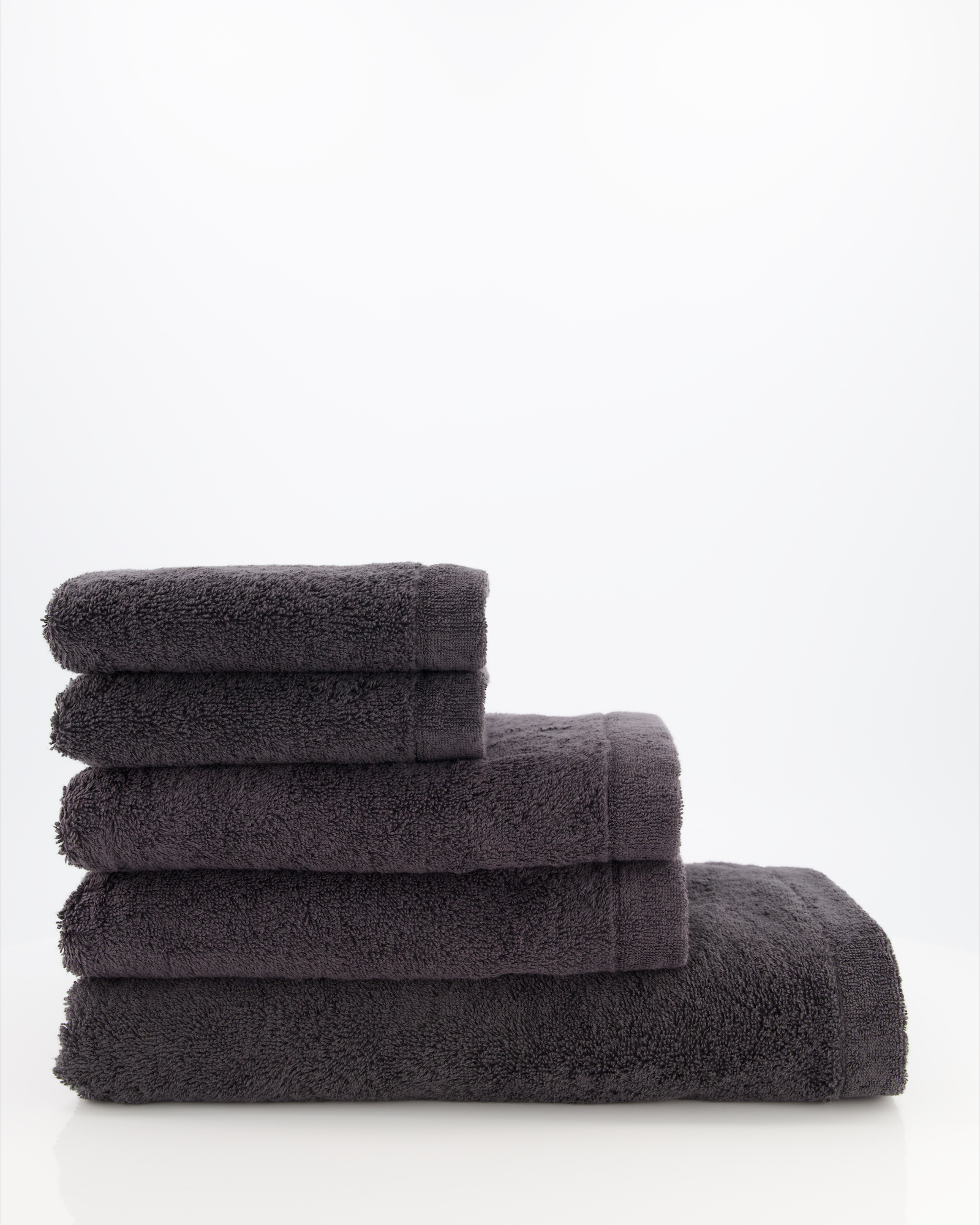 Cawö Handtücher Life Style Uni 7007 basalt - 740 - Handtuch 50x100 cm