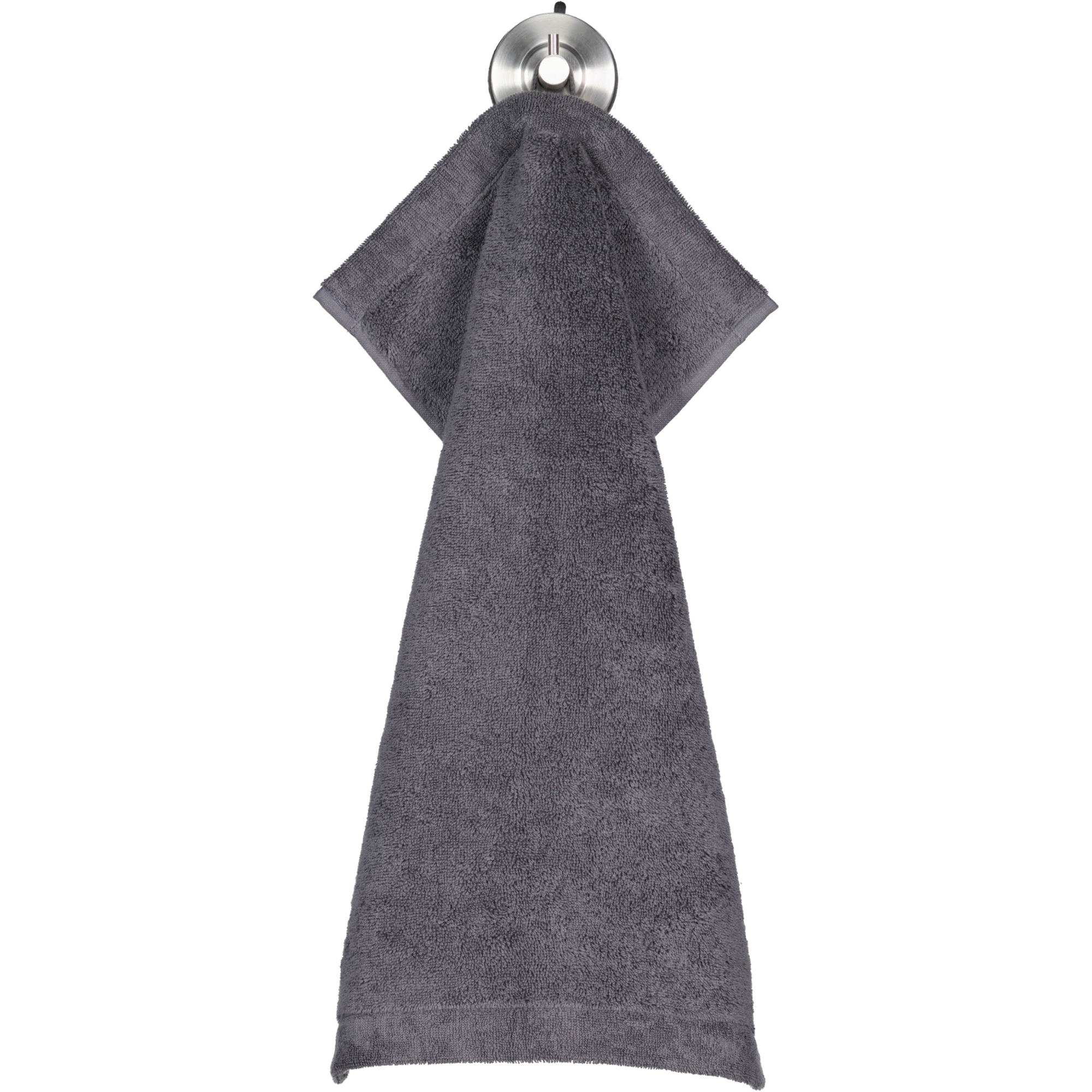 Cawö Handtücher Life Style Uni 7007 anthrazit - 774 - Gästetuch 30x50 cm