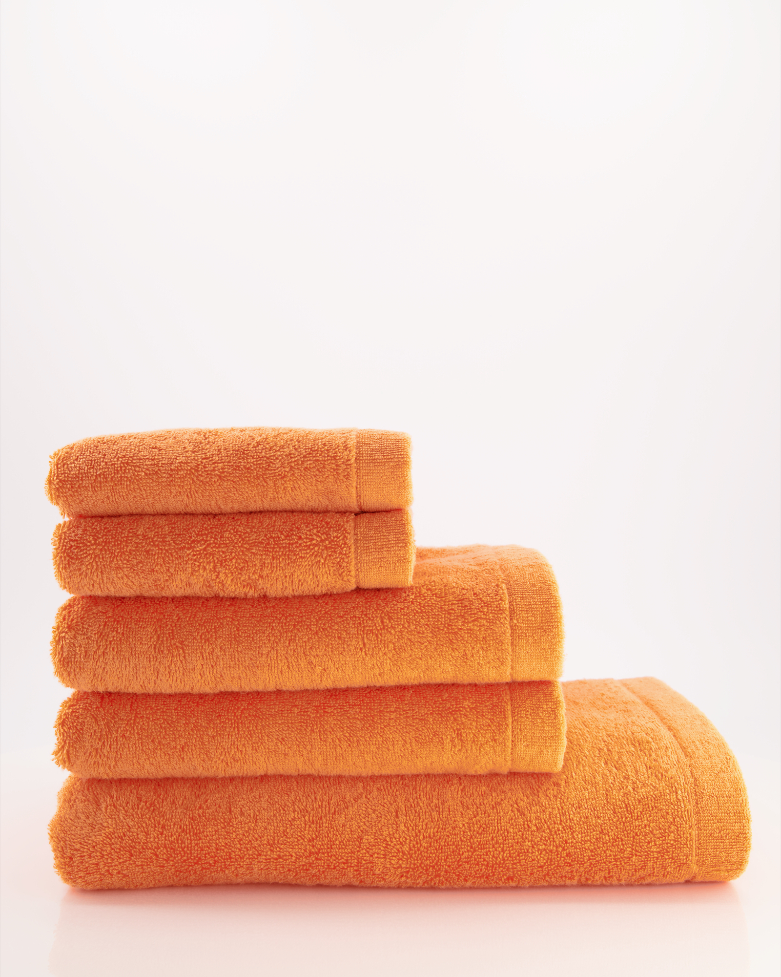 Cawö Handtücher Life Style Uni 7007 mandarine - 316 - Duschtuch 70x140 cm