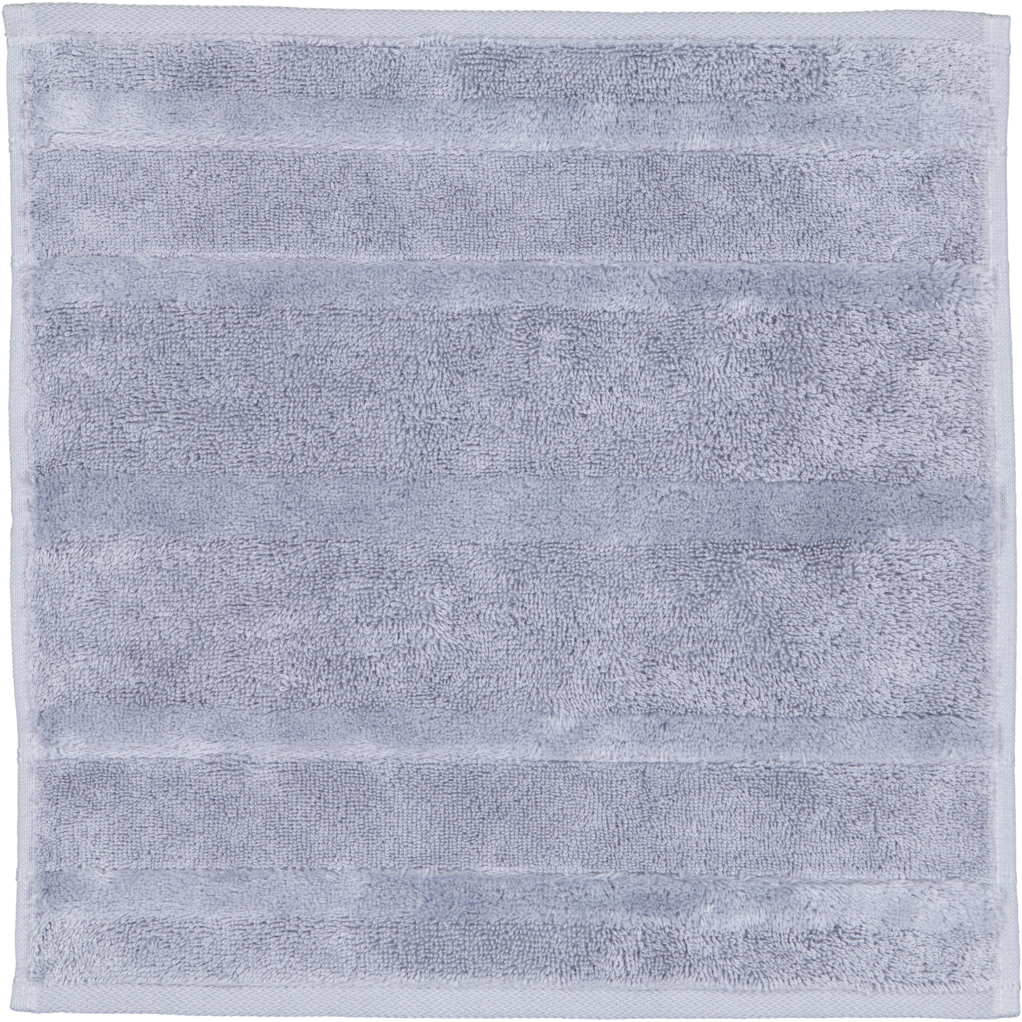 Cawö Handtücher Noblesse2 Uni 1002 nordic blue - 187 - Seiflappen 30x30 cm
