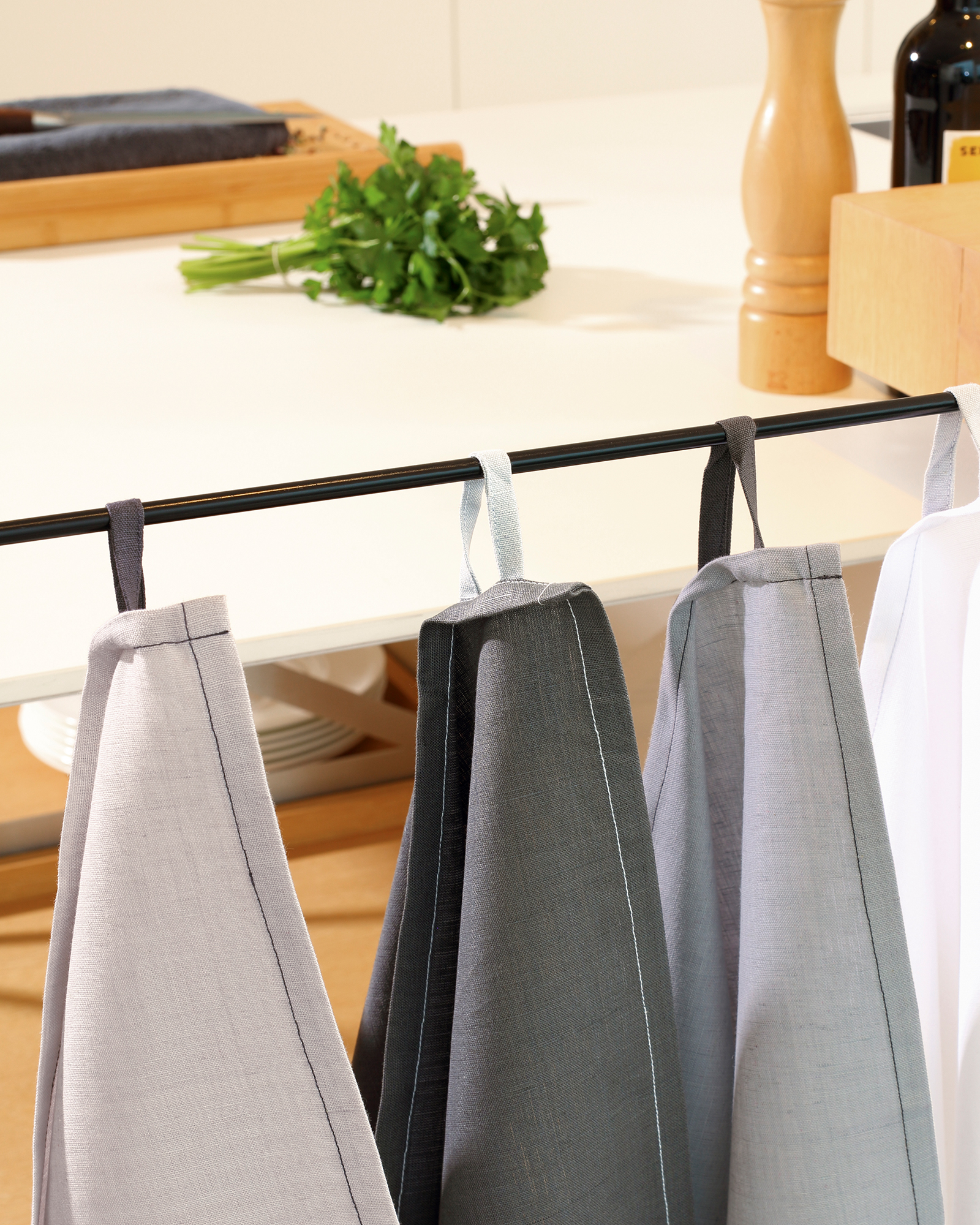 Cawö Home Solid 500 - Geschirrtuch 50x70 cm - Farbe: platin - 705