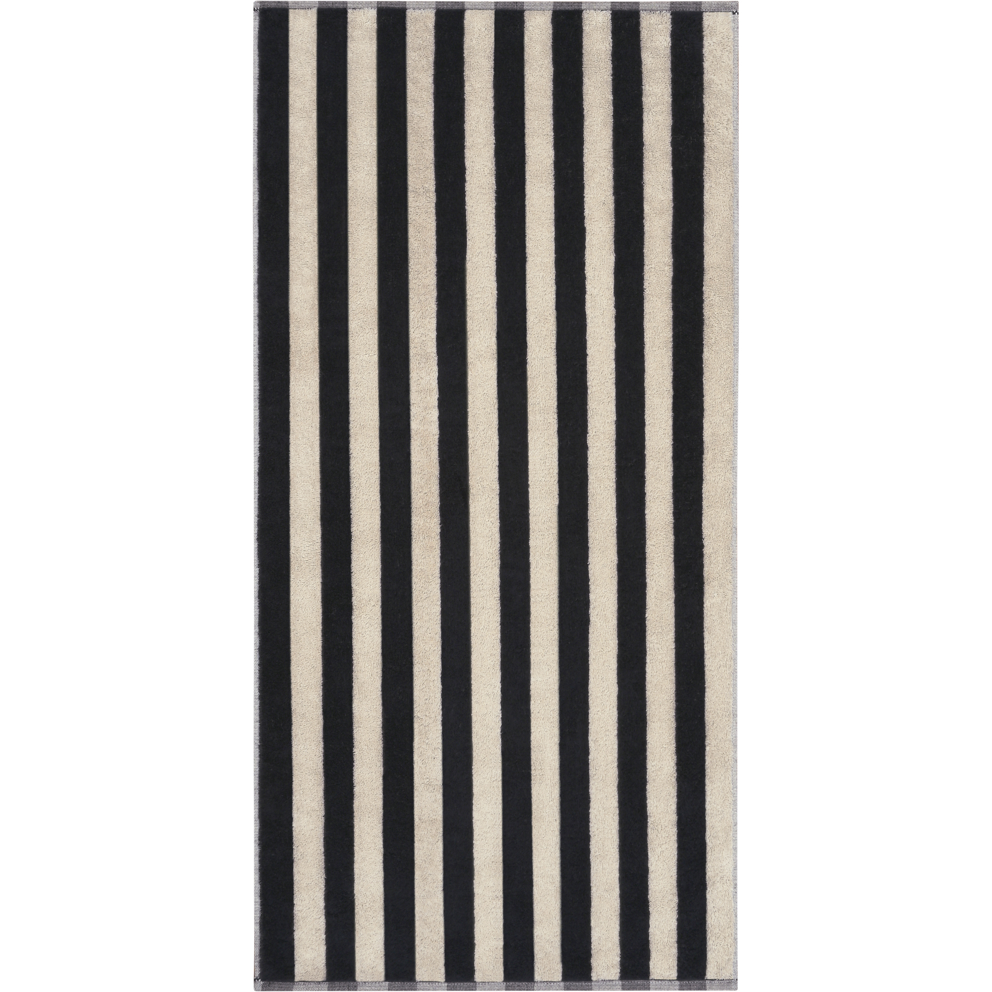 Cawö Handtücher Bold Streifen 6277 schwarz/beige - 93