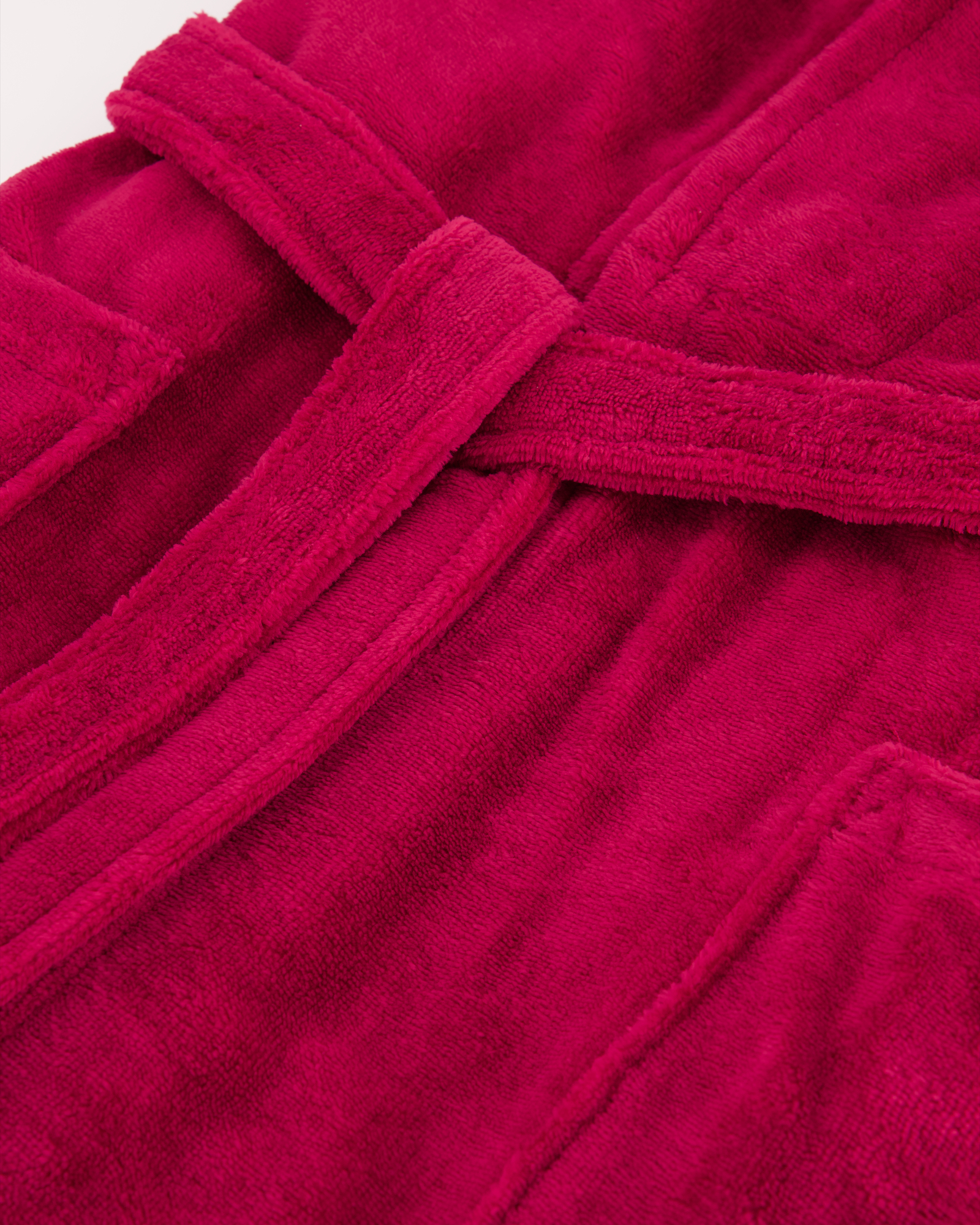 Cawö Home Damen Bademantel Schalkragen 806 - Farbe: beere - 22 - M