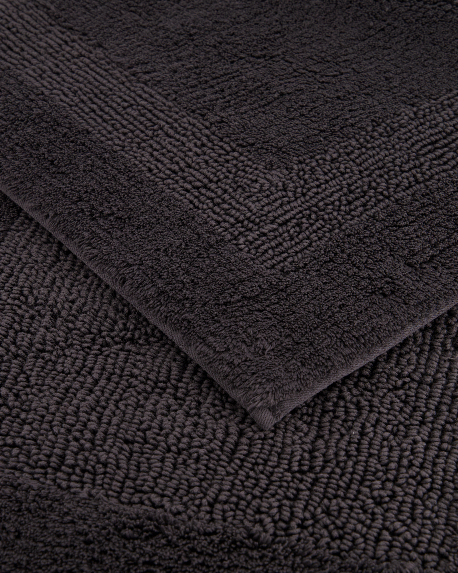 Cawö Home Badteppiche Luxus Badteppich 1000 basalt - 740 - 60x60 cm