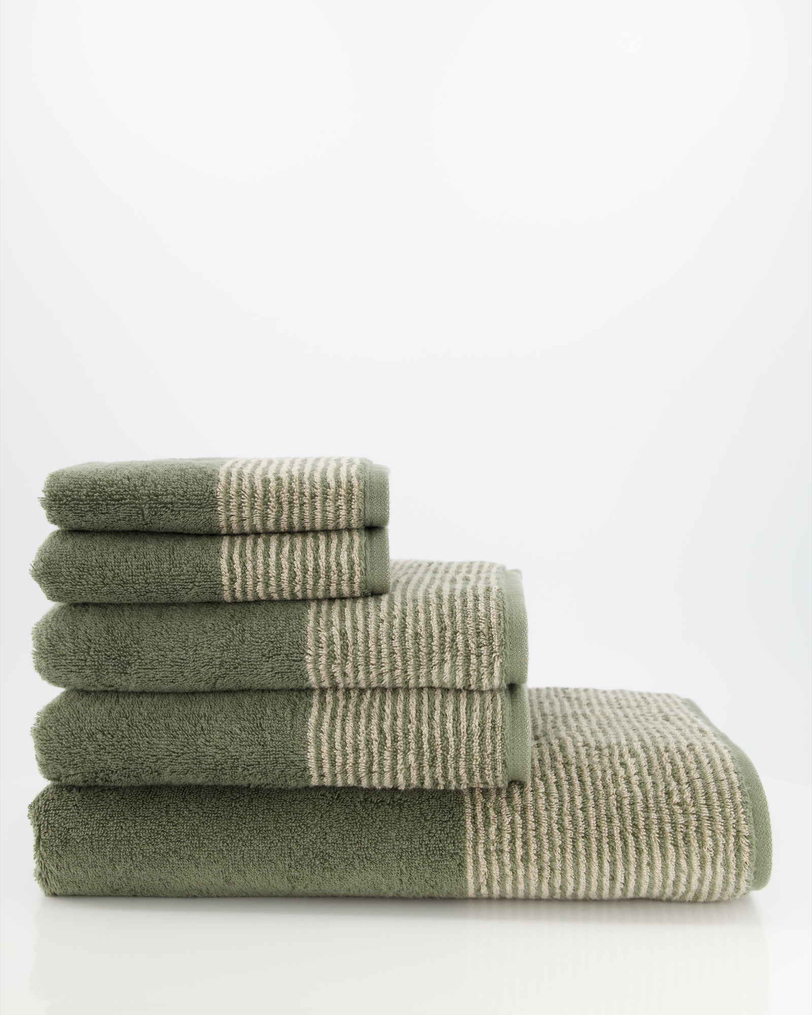 Cawö Handtücher Luxury Home Two-Tone 590 field - 34 - Seiflappen 30x30 cm