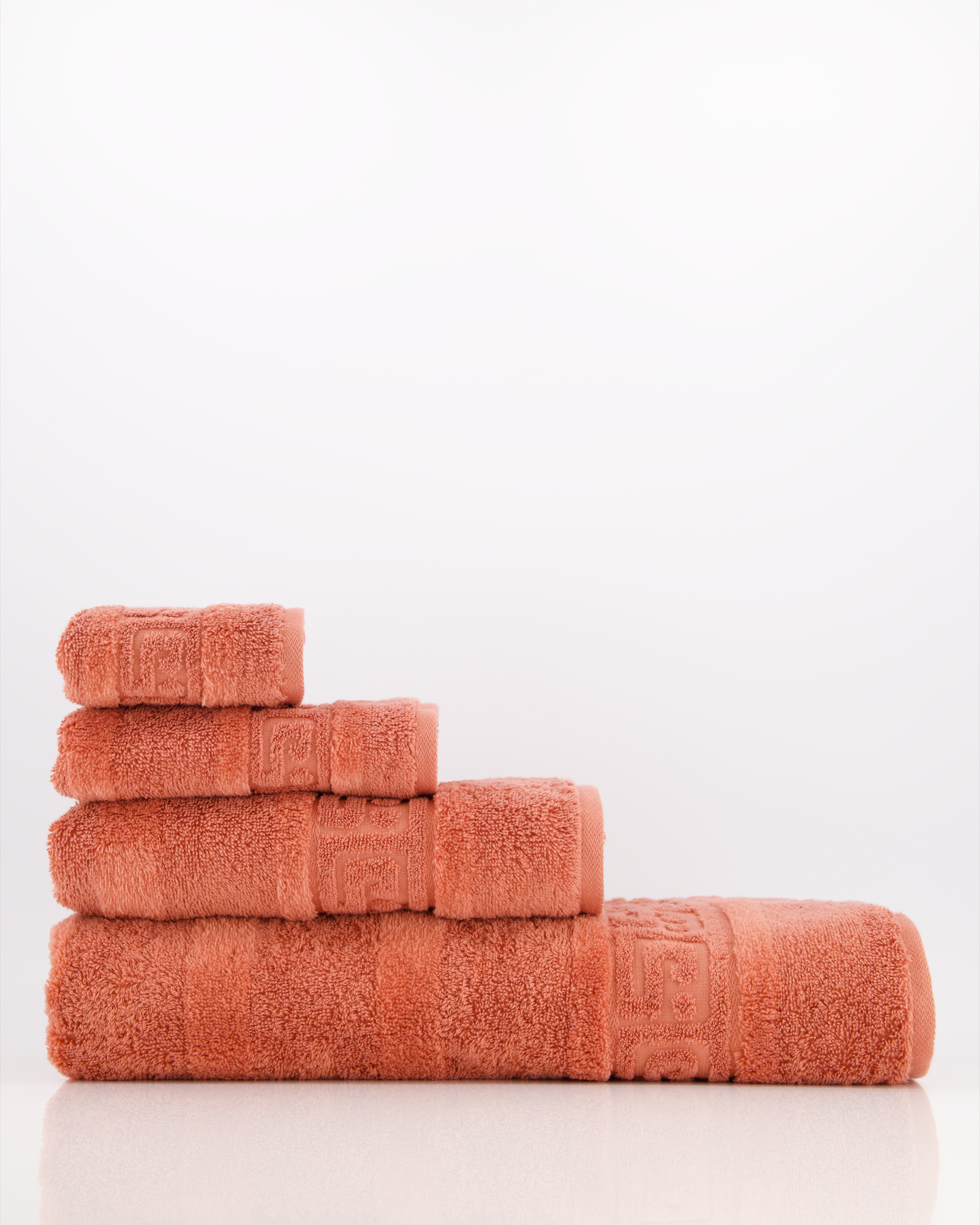 Cawö Handtücher Noblesse Uni 1001 brick - 387 - Waschhandschuh 16x22 cm