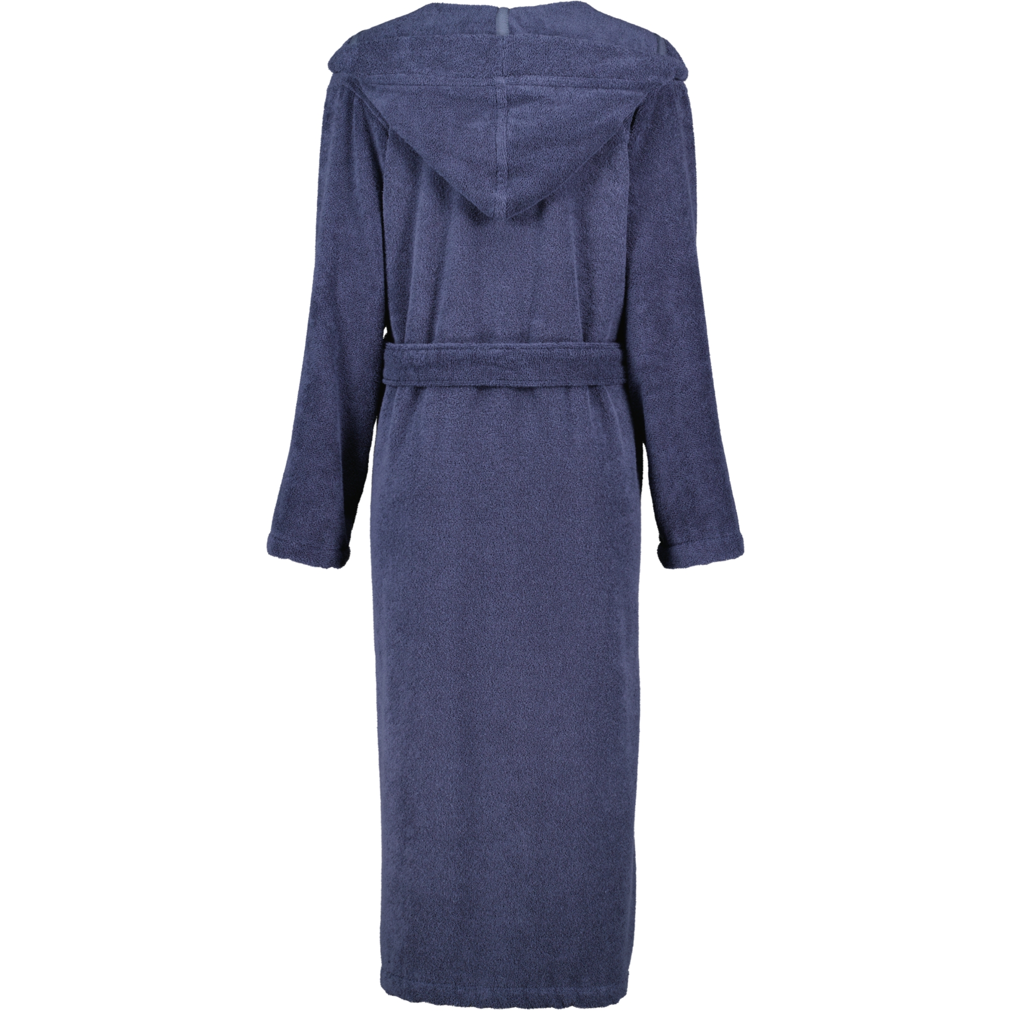 Cawö Home Damen Bademantel Kapuze 827 - Farbe: blau - 17 - XL