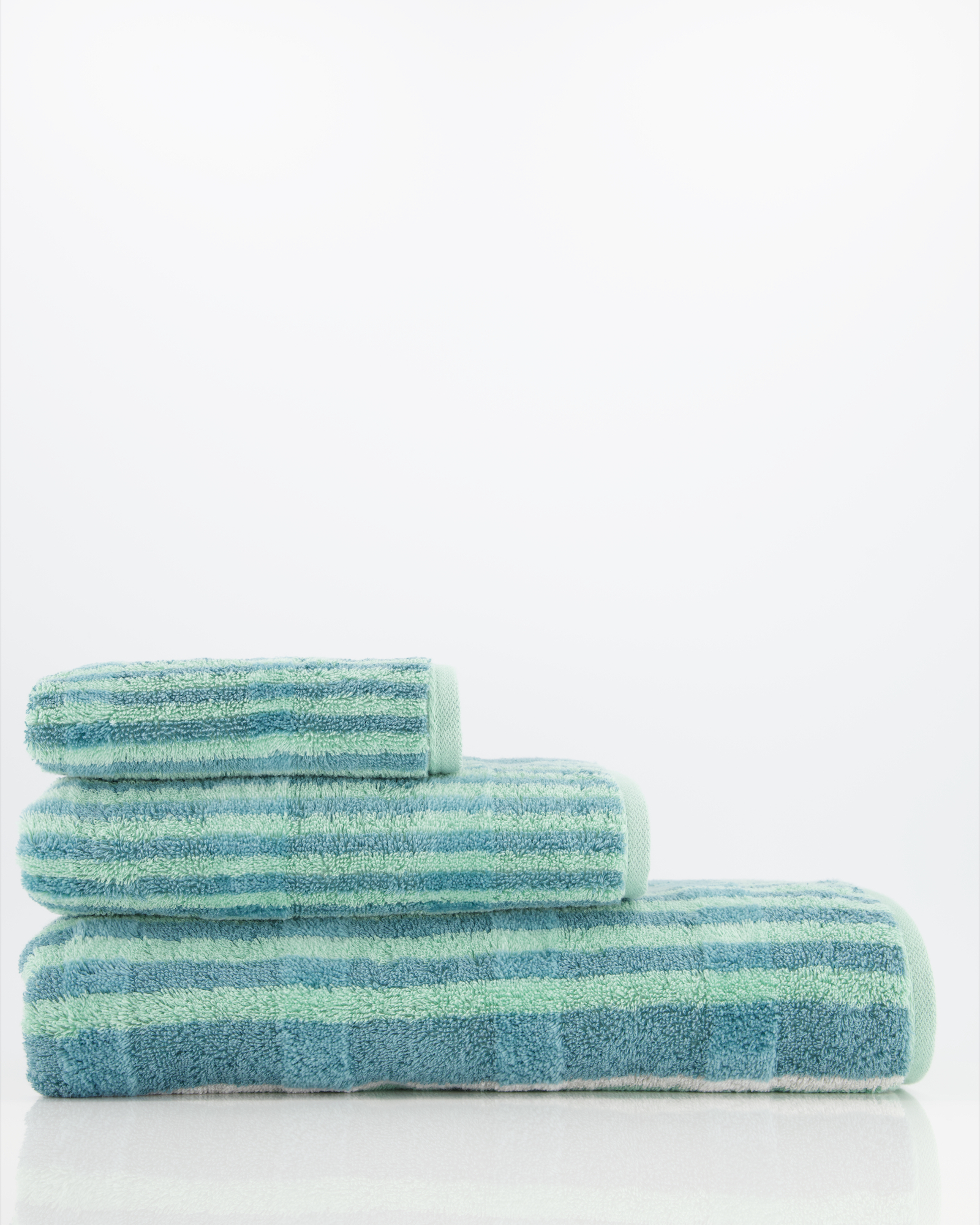 Cawö Handtücher Noblesse Harmony Streifen 1085 jade - 47