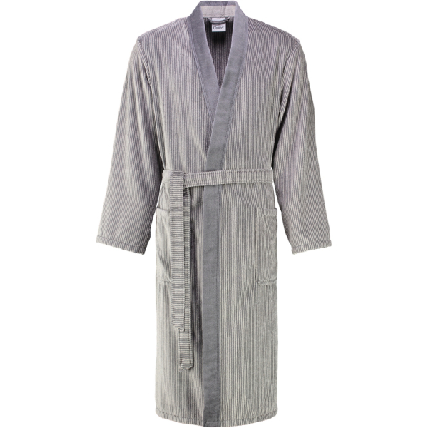 Cawö - Herren Bademantel Kimono 5840 - Farbe: stein - 37 XL