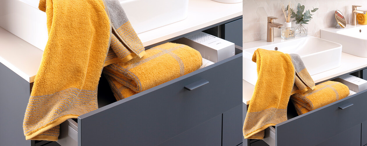 Cawö - Luxury Home Two-Tone 590 - Farbe: curry - 57 Gästetuch 30x50 cm Detailbild 1 Cawö - Luxury Home Two-Tone 590 - Farbe: curry - 57 Gästetuch 30x50 cm Detailbild 1
