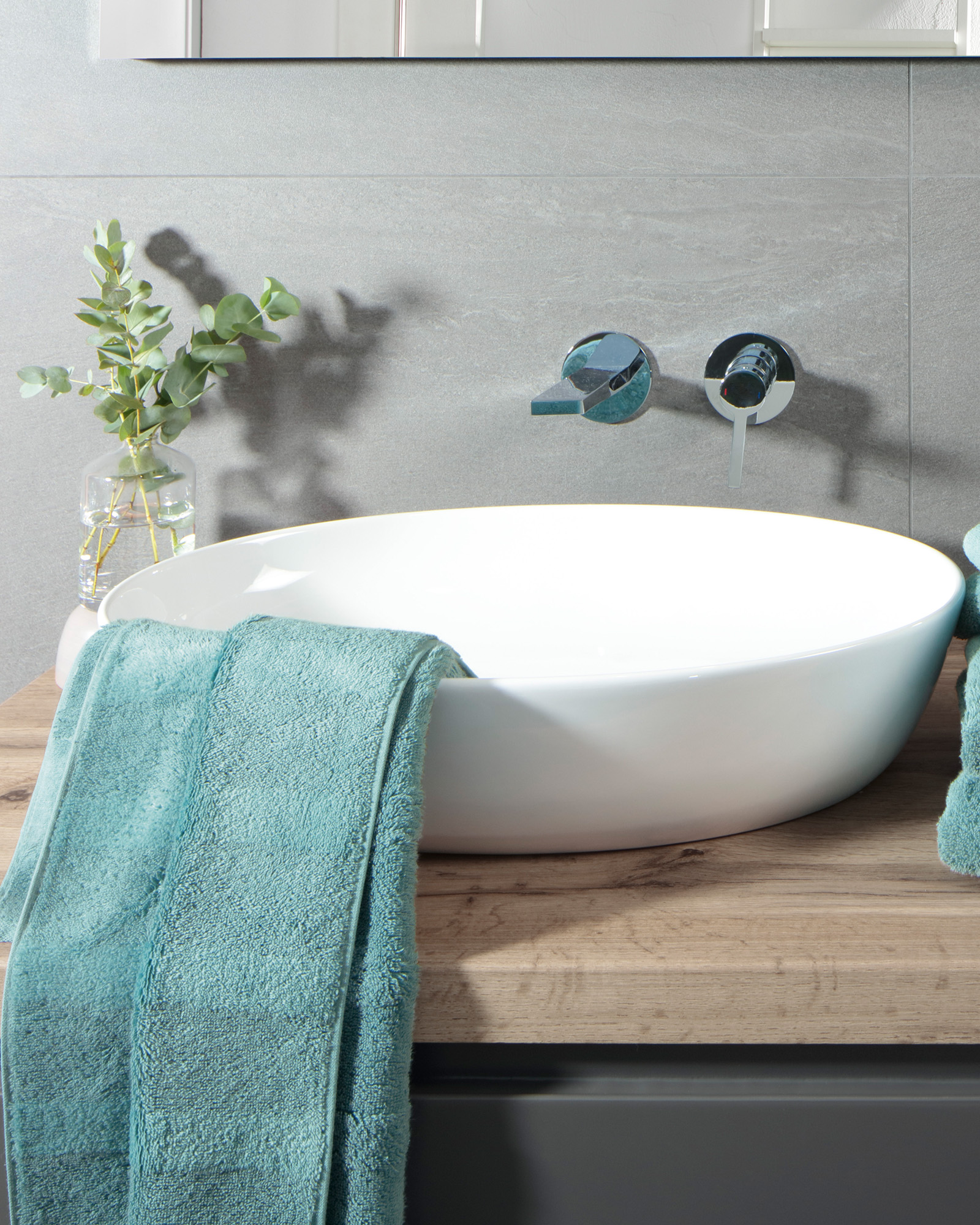 Cawö Handtücher Noblesse Duo 1003 - Farbe: anthrazit - 79 Handtuch 50x100 cm Detailbild 2 Cawö Handtücher Noblesse Duo 1003 - Farbe: anthrazit - 79 Handtuch 50x100 cm Detailbild 2