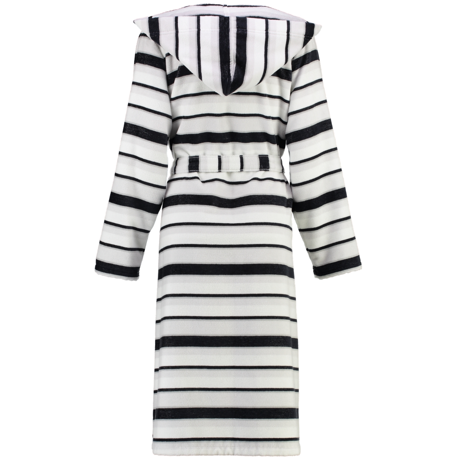 bademantel damen schwarz mit kapuze