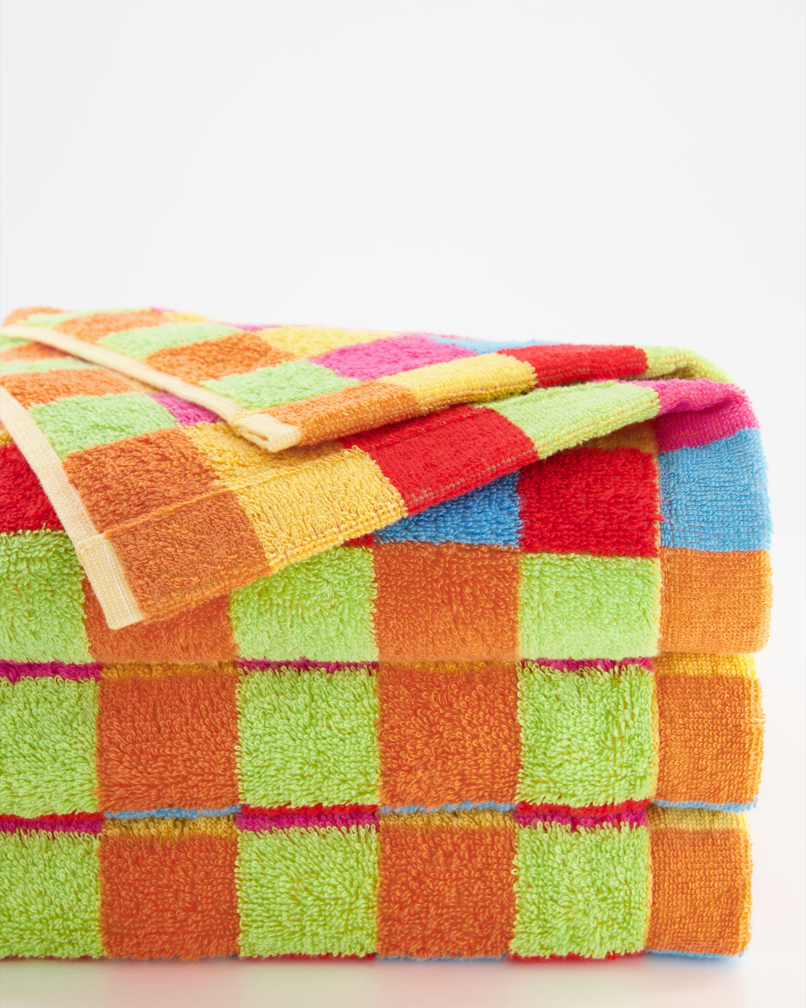 Cawö - Life Style Karo 7017 - Farbe: multicolor - 25 Handtuch 50x100 cm Detailbild 2 Cawö - Life Style Karo 7017 - Farbe: multicolor - 25 Handtuch 50x100 cm Detailbild 2