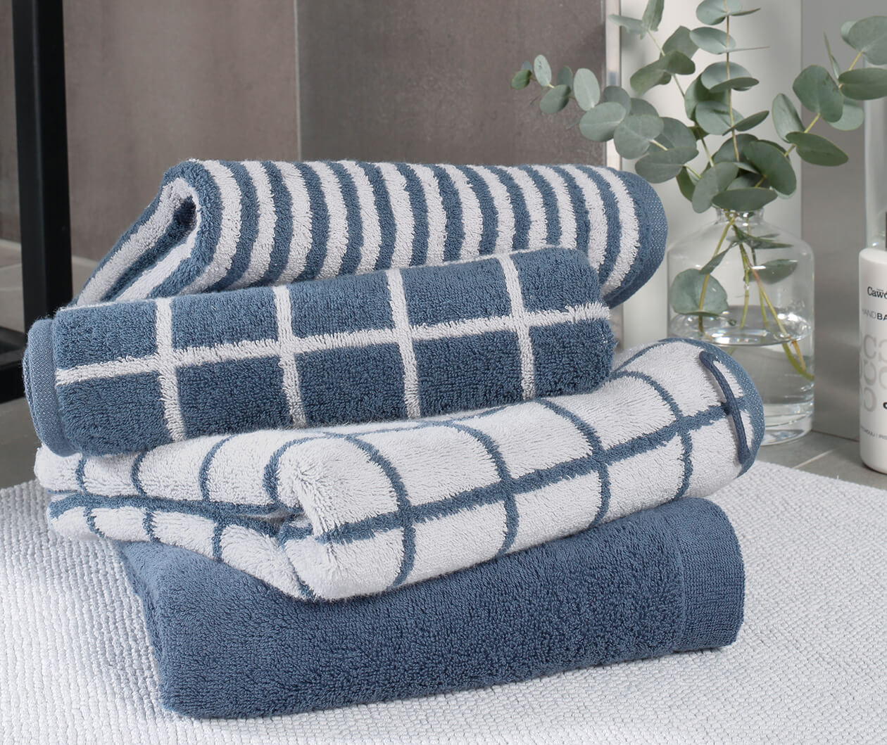Cawö Campus Karo 959 - Farbe: seegrün - 40 Handtuch 50x100 cm Detailbild 2 Cawö Campus Karo 959 - Farbe: seegrün - 40 Handtuch 50x100 cm Detailbild 2