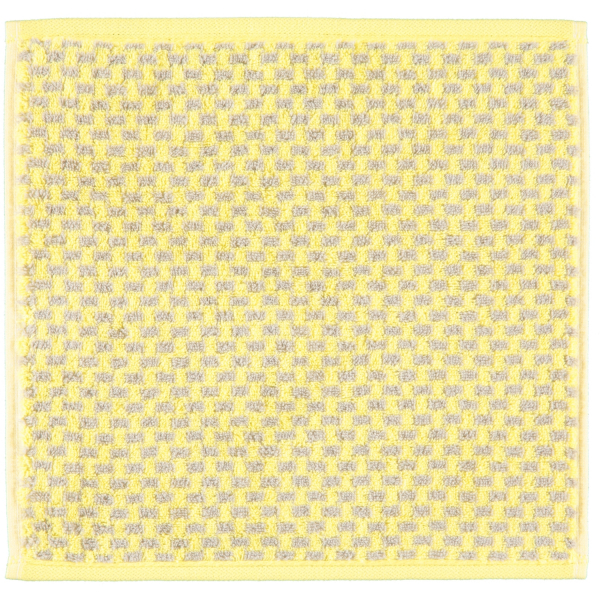 Cawö Reed Allover 956 - Farbe: lemon - 57 Seiflappen 30x30 cm