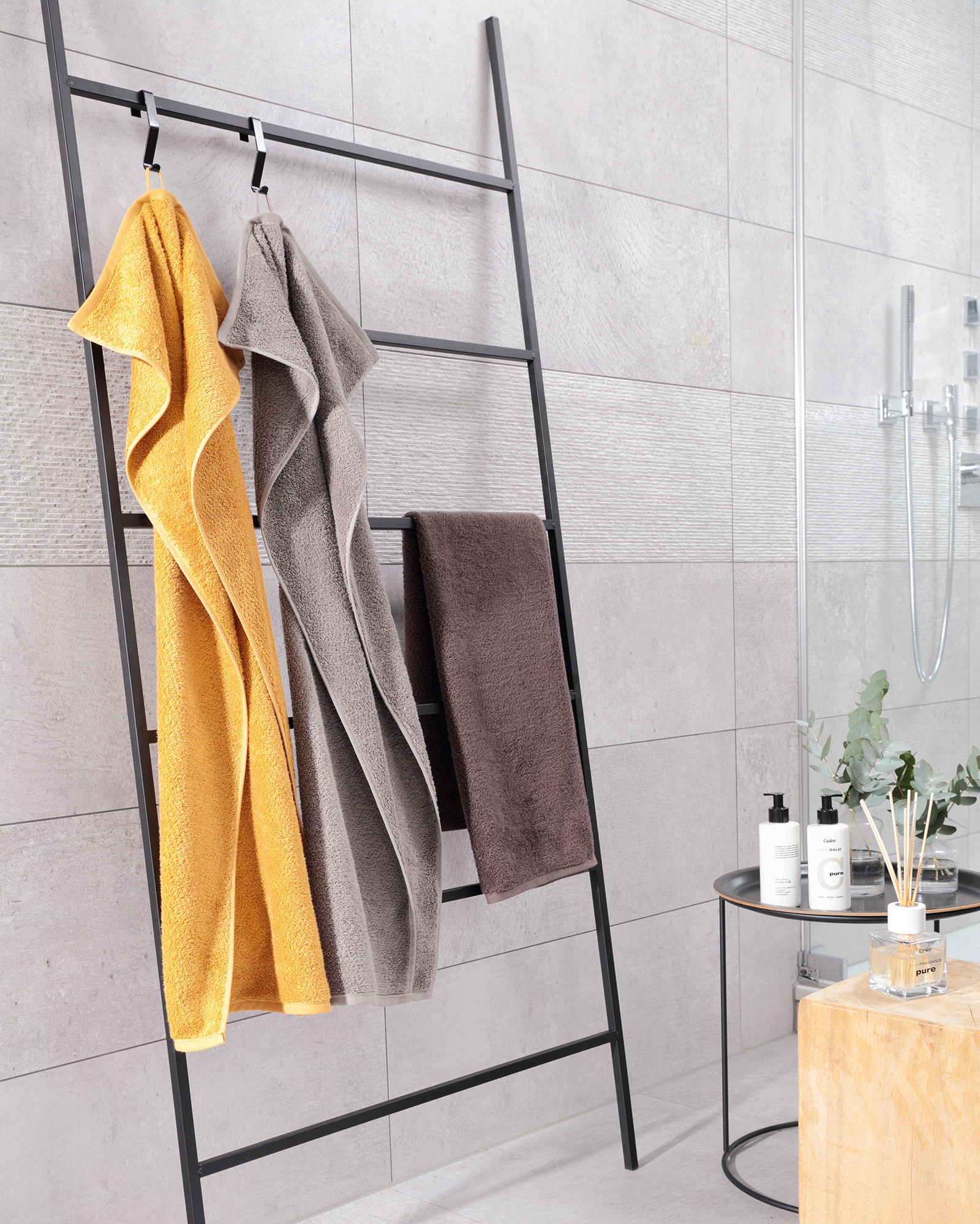 Cawö Heritage 4000 - Farbe: graphit - 779 Duschtuch 80x150 cm Detailbild 1 Cawö Heritage 4000 - Farbe: graphit - 779 Duschtuch 80x150 cm Detailbild 1