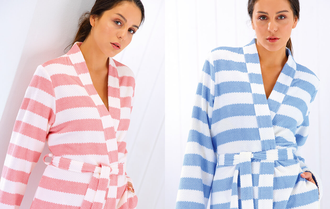 Cawö Damen Bademantel Kimono 1241 - Farbe: silber - 76 M Detailbild 1 Cawö Damen Bademantel Kimono 1241 - Farbe: silber - 76 M Detailbild 1