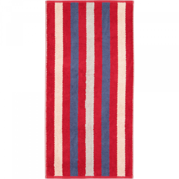 Cawö Heritage Stripes 4011 - Farbe: bordeaux - 22 Handtuch 50x100 cm
