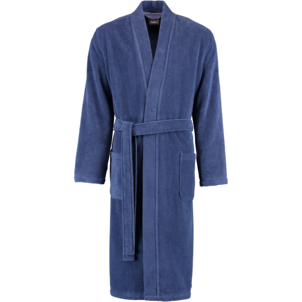 Cawö Home - Herren Bademantel Kimono 823 - Farbe: blau - 11 L