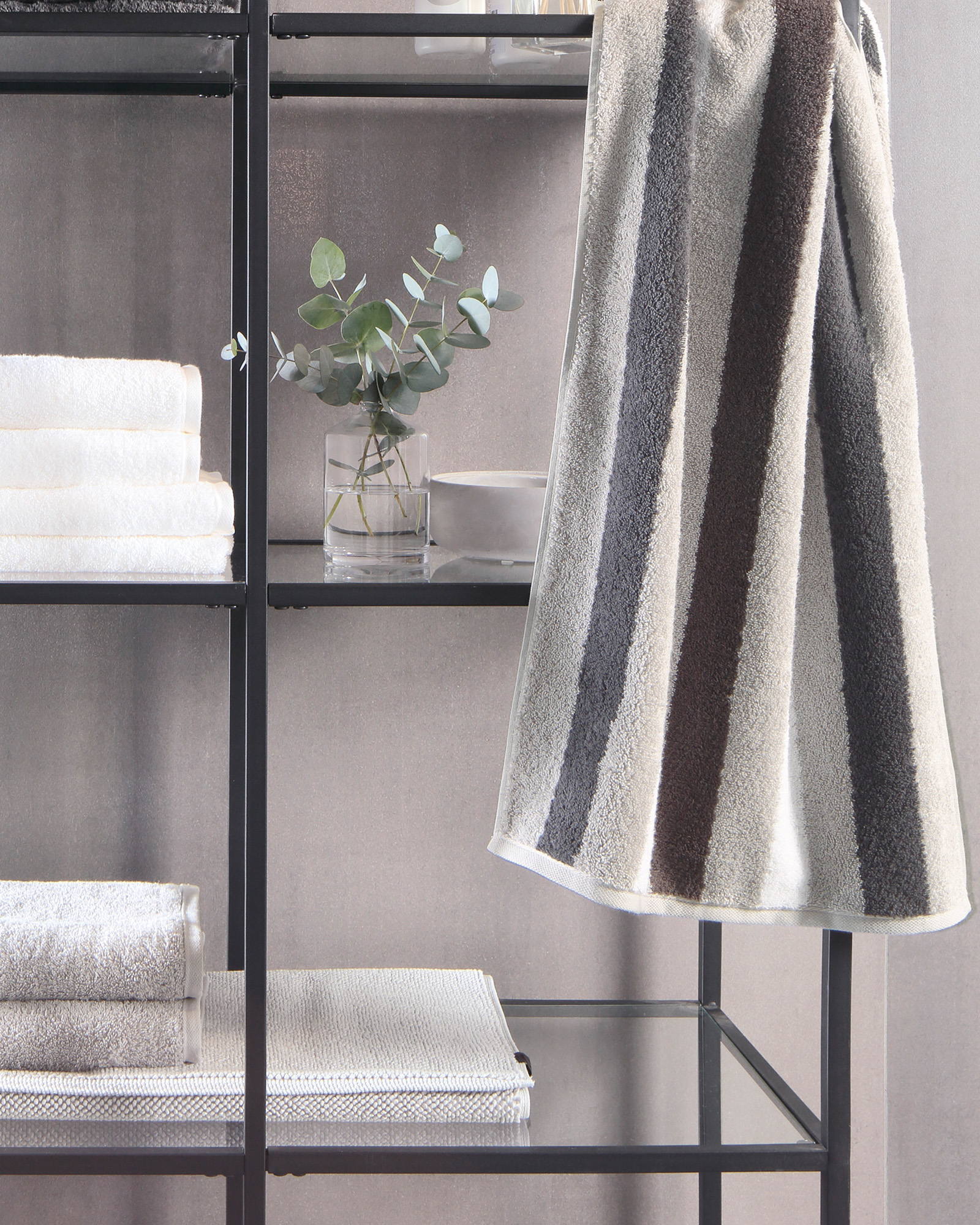 Cawö Heritage Stripes 4011 - Farbe: platin - 77 Detailbild 2 Cawö Heritage Stripes 4011 - Farbe: platin - 77 Detailbild 2