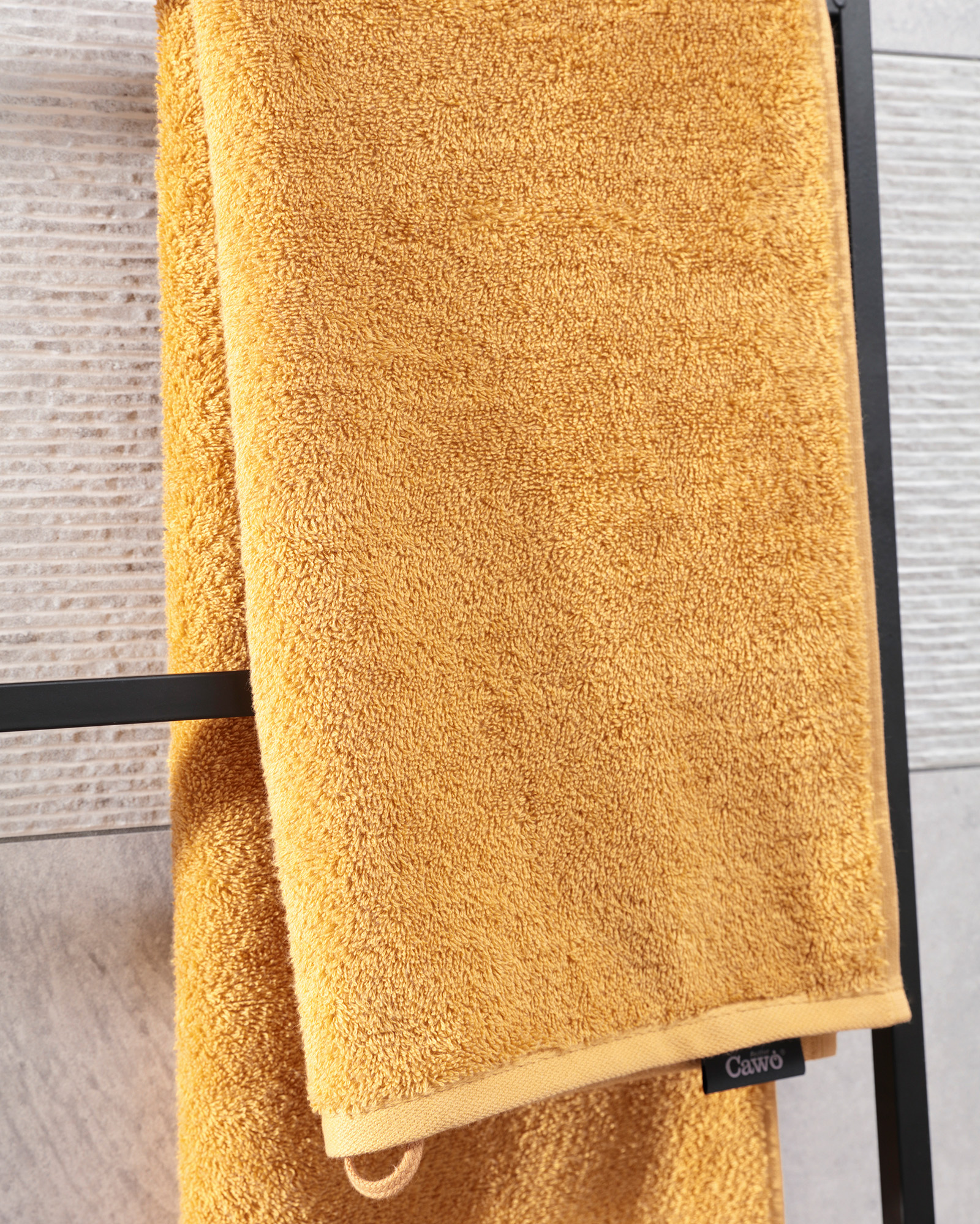 Cawö Heritage 4000 - Farbe: scotch - 532 Waschhandschuh 16x22 cm Detailbild 2 Cawö Heritage 4000 - Farbe: scotch - 532 Waschhandschuh 16x22 cm Detailbild 2