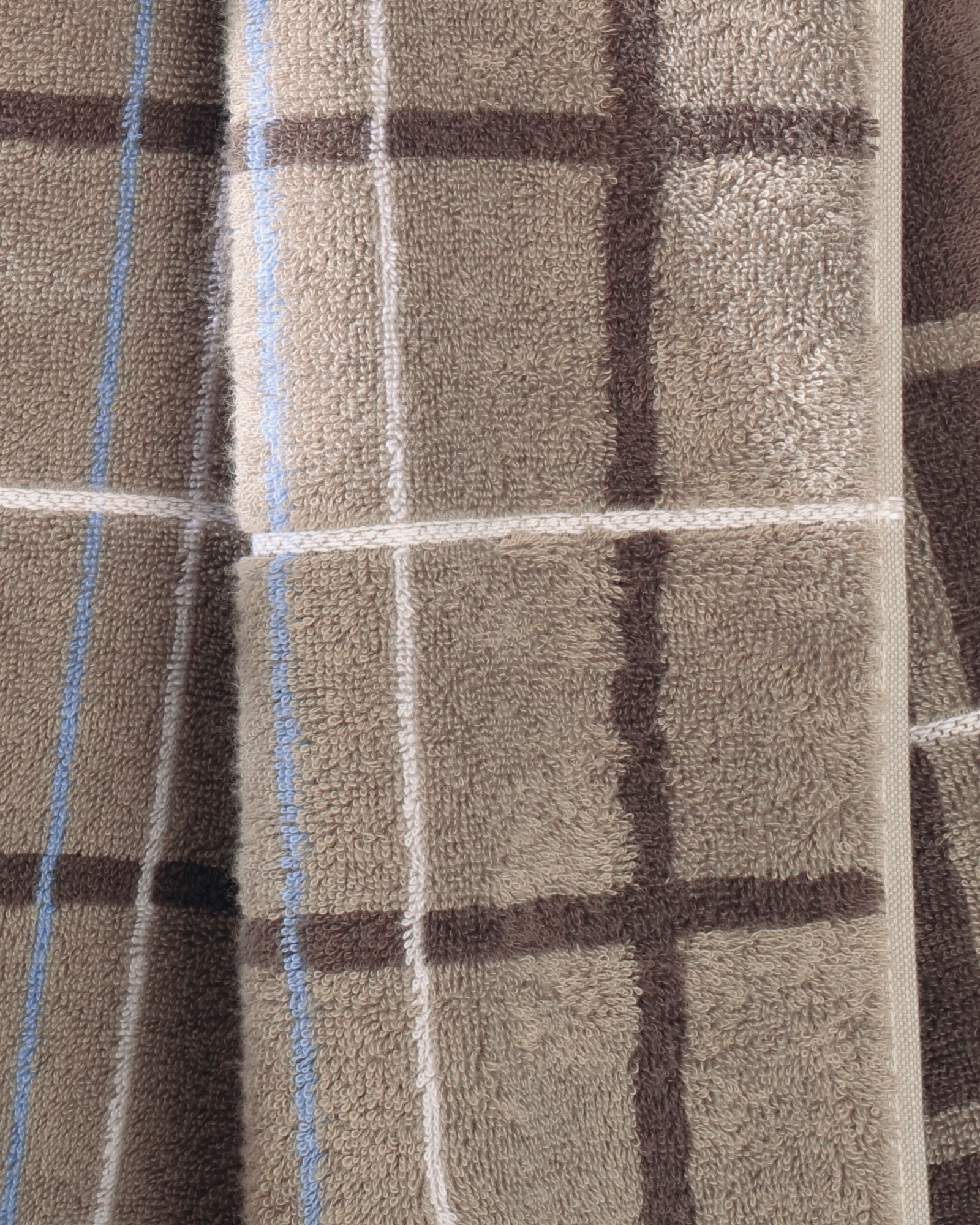 Cawö Handtücher Avenue Karo 339 - Farbe: graphit - 73 Saunatuch 70x180 cm Detailbild 2 Cawö Handtücher Avenue Karo 339 - Farbe: graphit - 73 Saunatuch 70x180 cm Detailbild 2