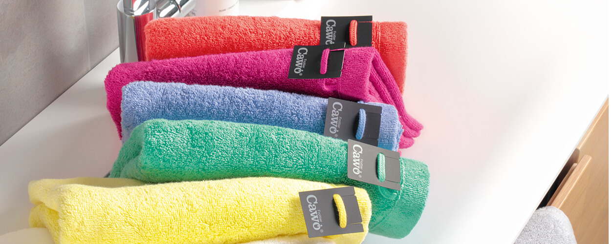 Cawö - Life Style Uni 7007 - Farbe: rouge - 214 Gästetuch 30x50 cm Detailbild 2 Cawö - Life Style Uni 7007 - Farbe: rouge - 214 Gästetuch 30x50 cm Detailbild 2