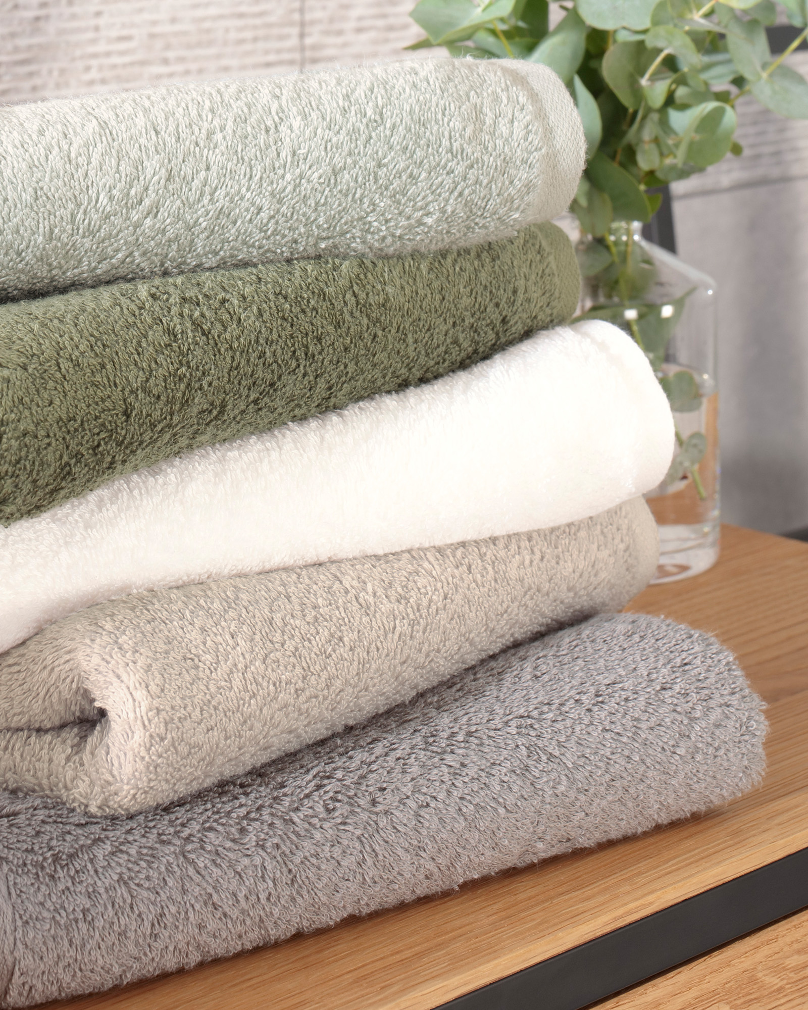 Cawö Heritage 4000 - Farbe: travertin - 366 Duschtuch 80x150 cm Detailbild 2 Cawö Heritage 4000 - Farbe: travertin - 366 Duschtuch 80x150 cm Detailbild 2