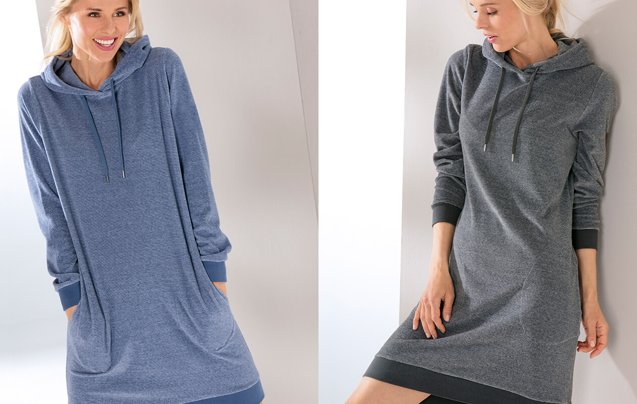 Cawö Home Hoodie 818 - Farbe: anthrazit - 77 XS Detailbild 2 Cawö Home Hoodie 818 - Farbe: anthrazit - 77 XS Detailbild 2
